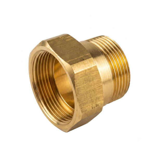 Bocchettone Per Circolatore MF Ottone Giallo