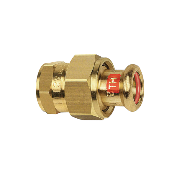 Bocchettone filettato a pressare