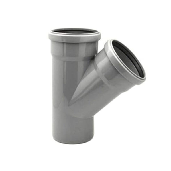 Braga 45° MFF Polipropilene Grigio Ø 110mm