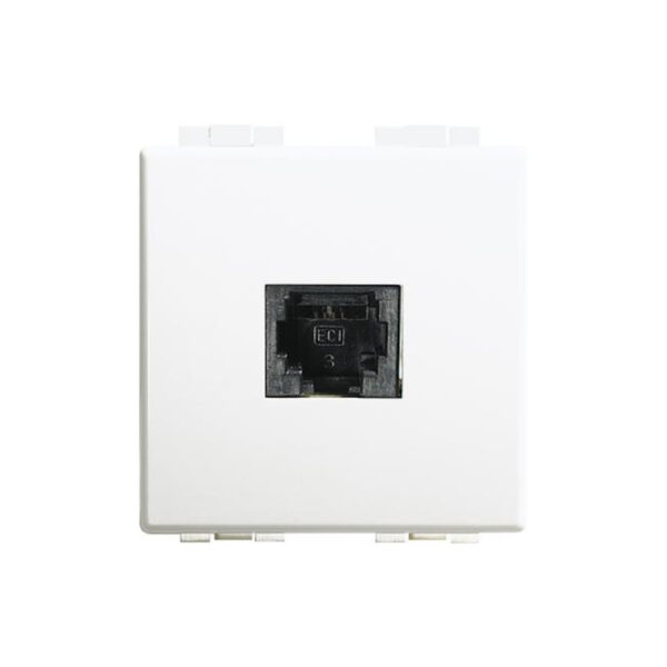 Bticino Luna presa RJ11 bianco C4233_11