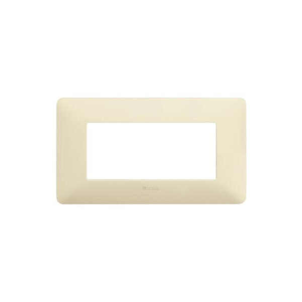 Bticino Matix placca 4 moduli avorio AM4804BAV