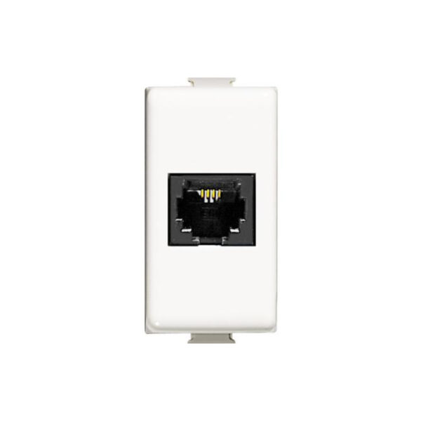 Bticino Matix presa RJ11 bianco AM5982