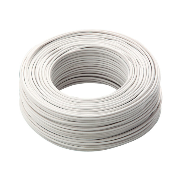 Cavo cordina unipolare 2,5mmq bianco FS17