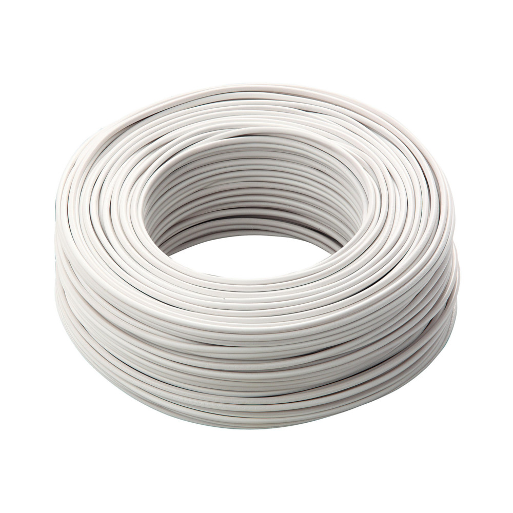 Cavo cordina unipolare 2,5mmq bianco FS17 Cavo cordina unipolare 2,5mmq bianco FS17