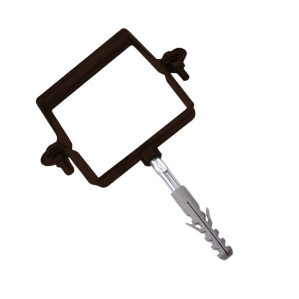 Collare Preverniciato Marrone 80mm x 80mm