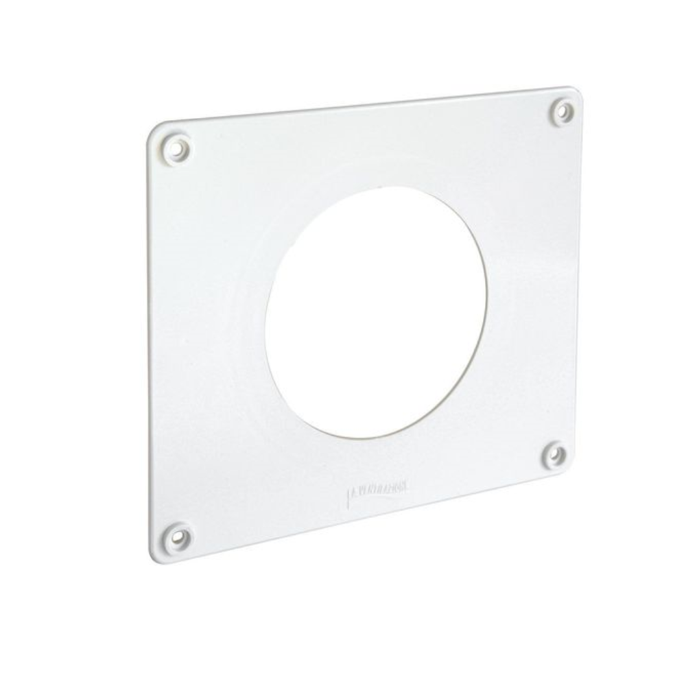 Copriforo in abs per tubi tondi bianco Copriforo in abs per tubi tondi bianco