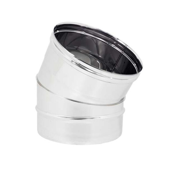 Curva 30° Monoparete Acciaio Inox Ø300mm Multiclima