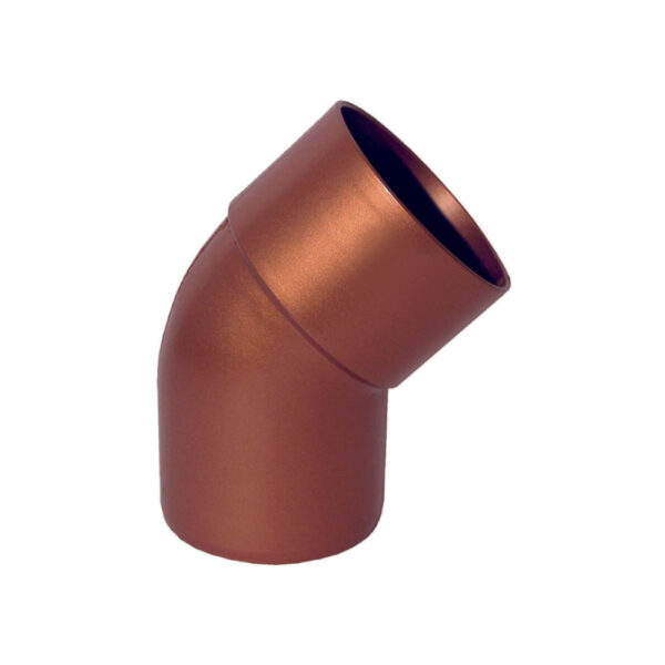 Curva MF 45° Ø100mm Ramato