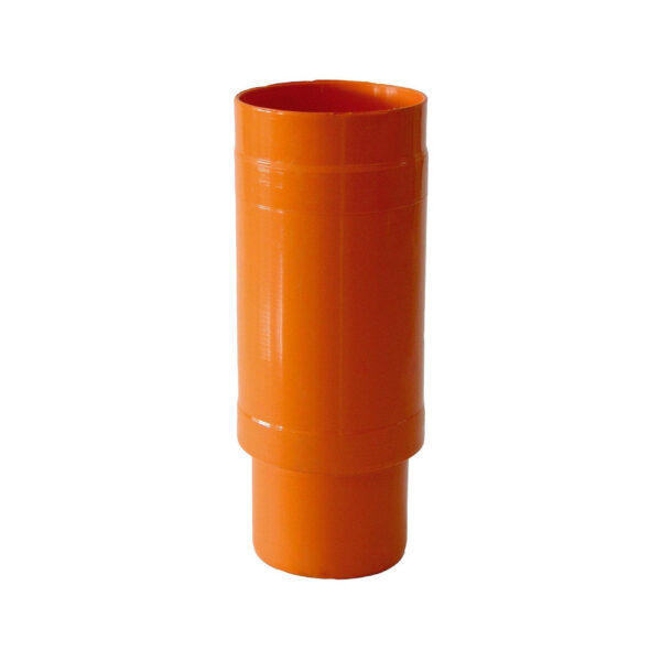 Giunto Di Riparazione MF Ø 125mm PVC Arancio