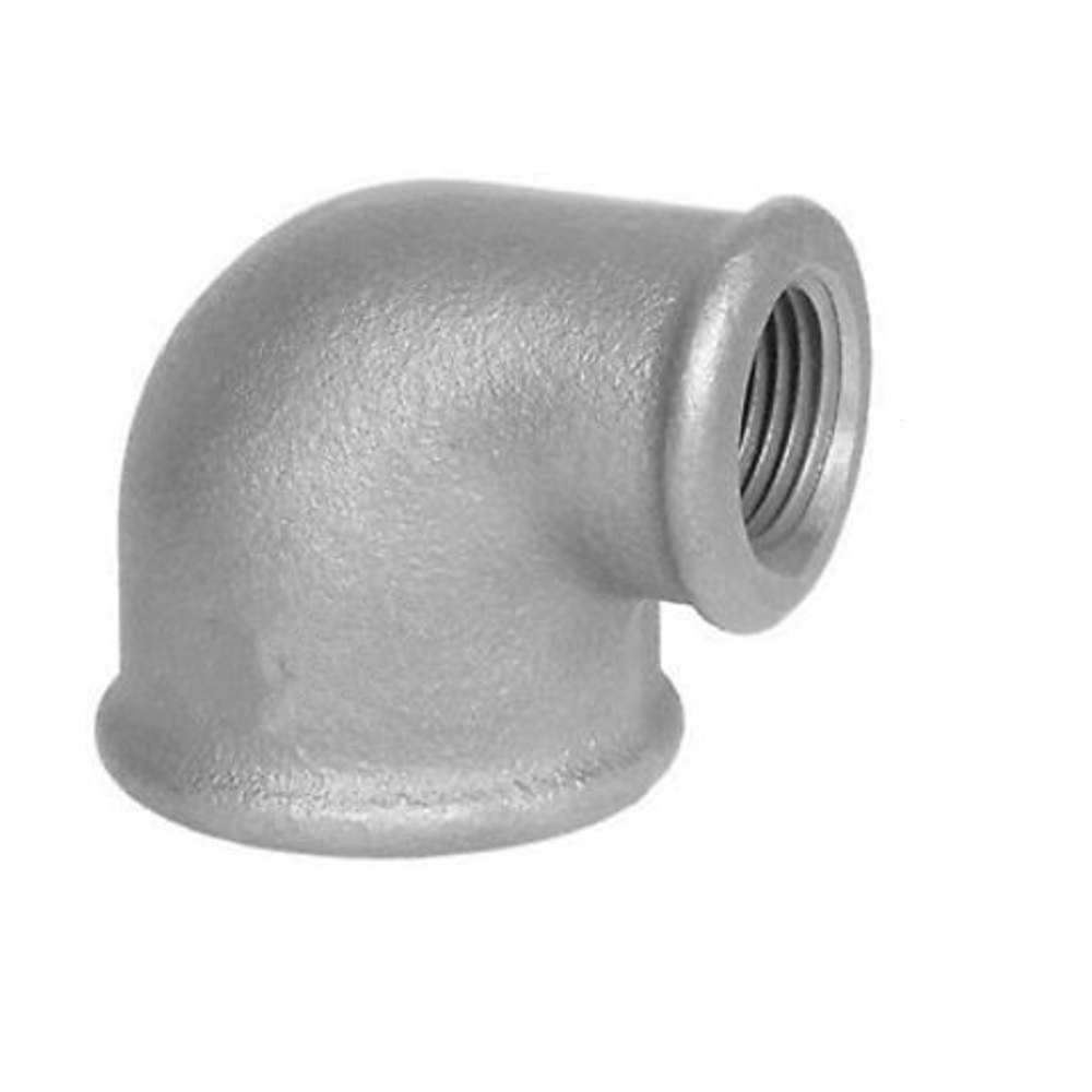 Gomito ridotto 90° Ghisa Zincata FF 1″ 1/4-1″ Gomito ridotto 90° Ghisa Zincata FF 1" 1/4-1"