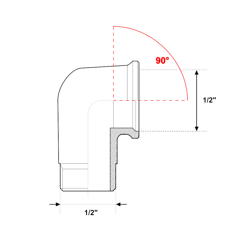 Raccordo A Gomito 90° G1/4 In Ottone Cromato Per PC Water Cooling - 4 Pezzi - Foto 5
