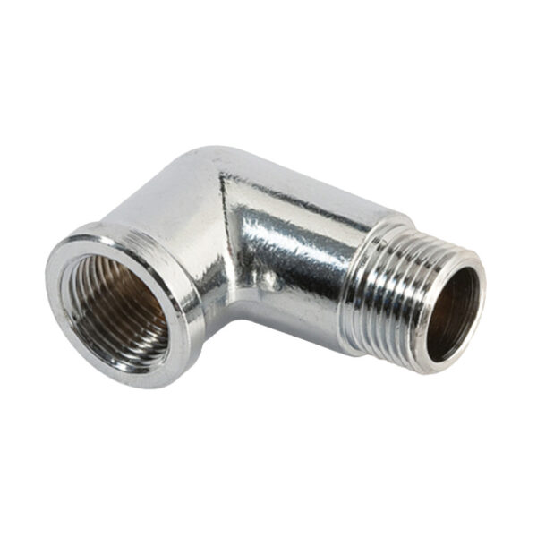 Gomito MF 3-4 Ottone Cromato