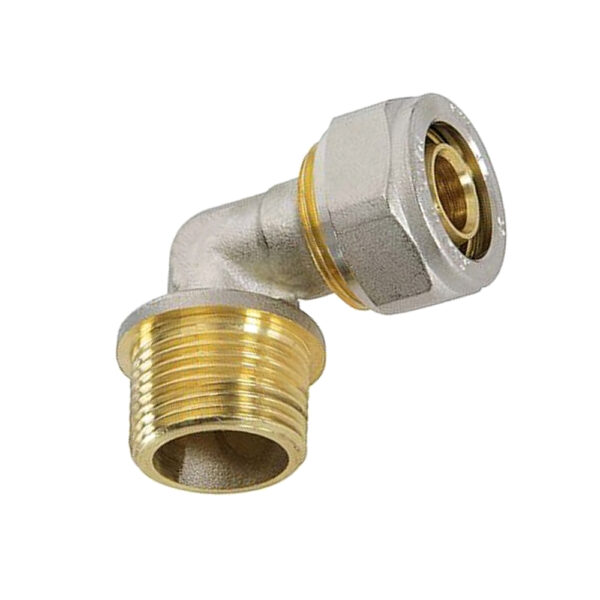 Gomito filettato M 1-2'' - 18mm