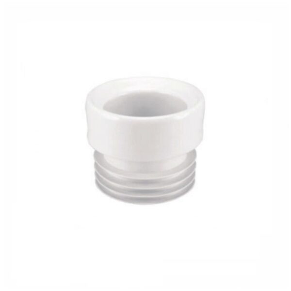 Guarnizione concentrica bianca per WC....