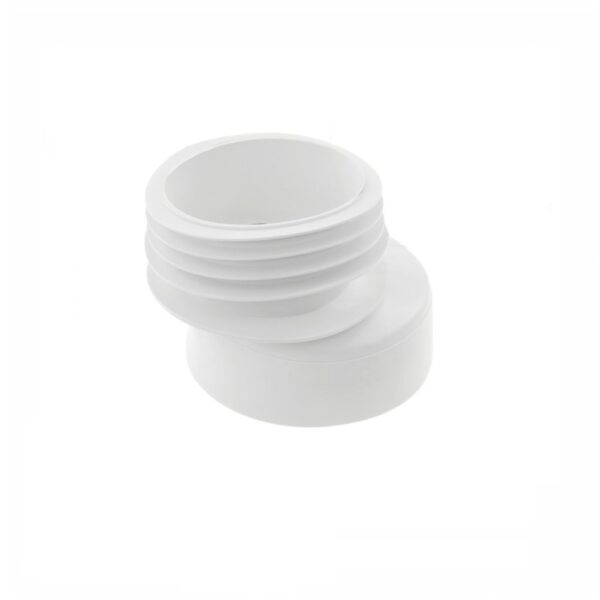 Guarnizione eccentrica bianca per WC....