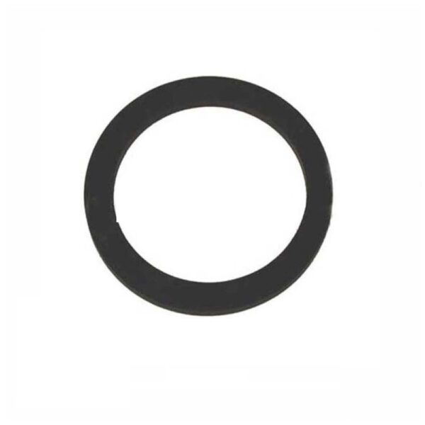 Guarnizione piatta in gomma nera