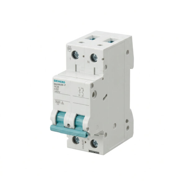 Interruttore Magnetotermico 5SJ3525-7 25A 1P+N Siemens