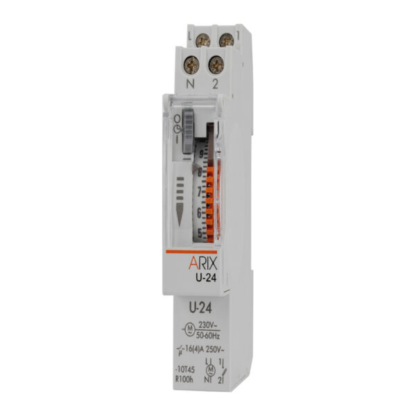 Interruttore orario giornaliero Arix U400532 16A Orbis