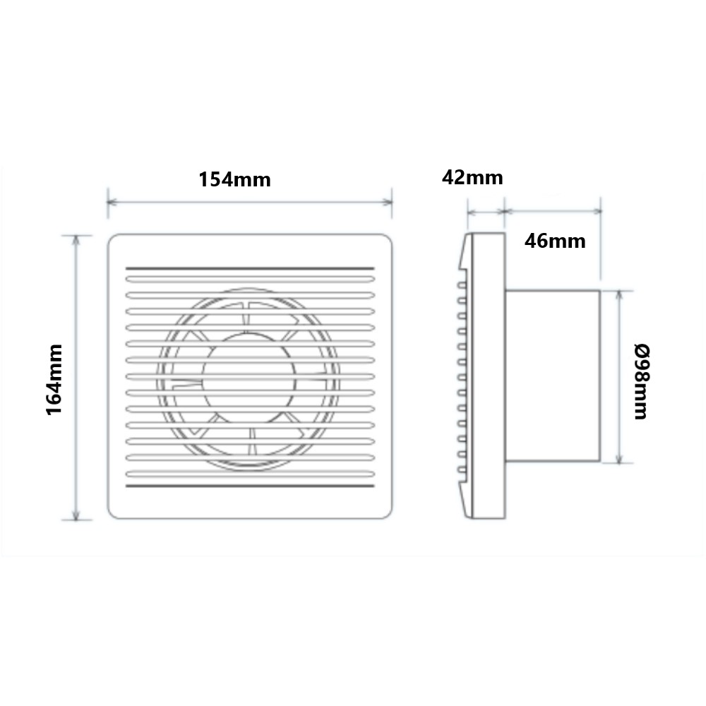 Kit vetro con griglia fissa per aspiratore AA10F Kit vetro con griglia fissa per aspiratore AA10F - immagine 2