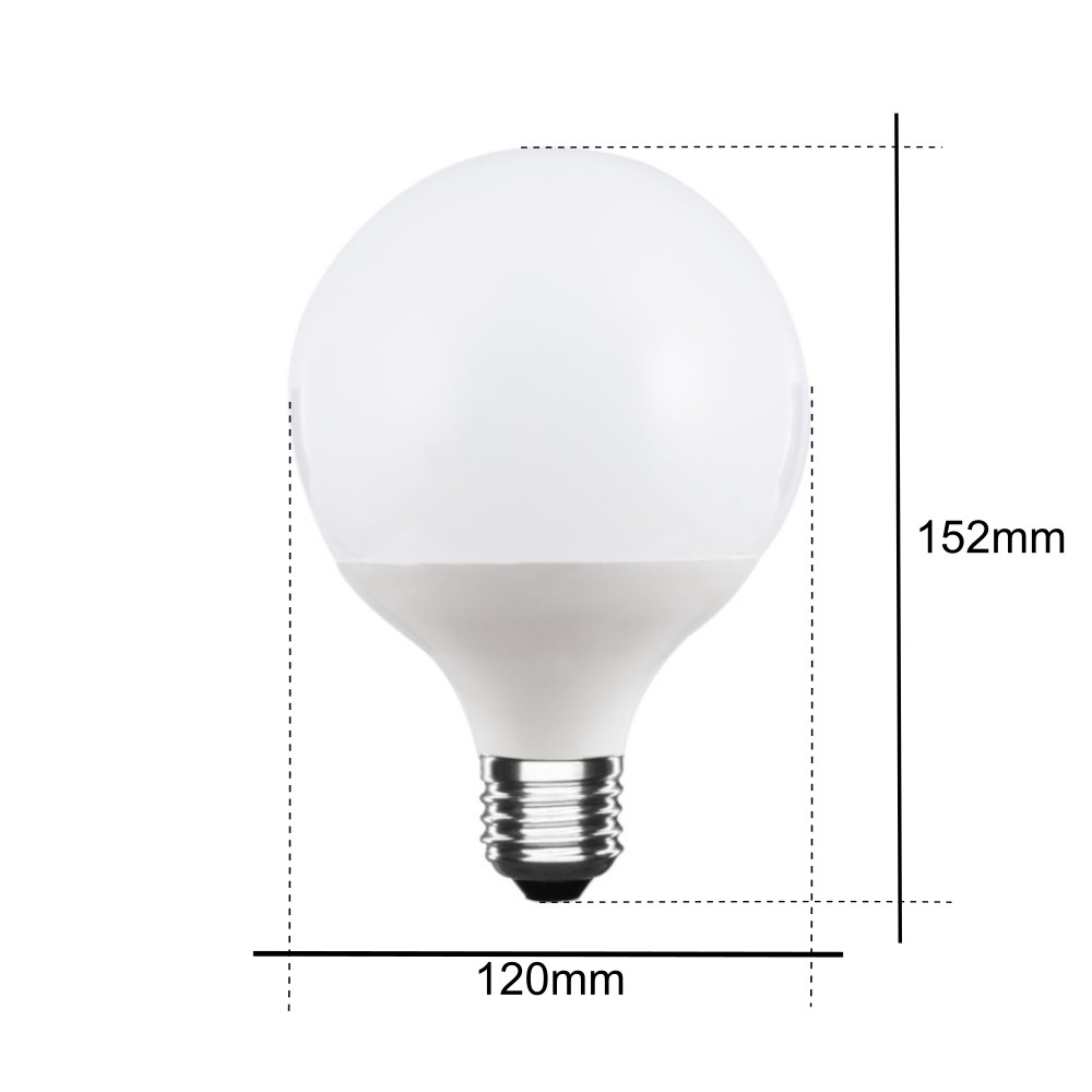 Lampadina LED E27 25W a globo bianco caldo - D'Alessandris