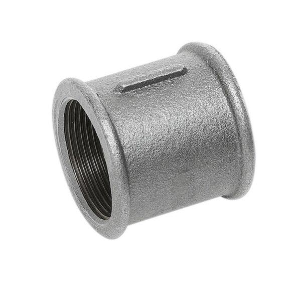 Manicotto 2 1-2 FF in ghisa 6,5 cm