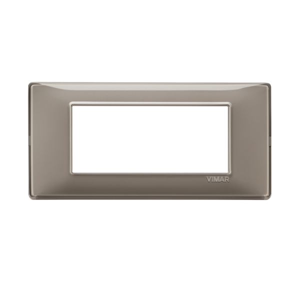 Placca 4M Cenere Plana Vimar 14654.40