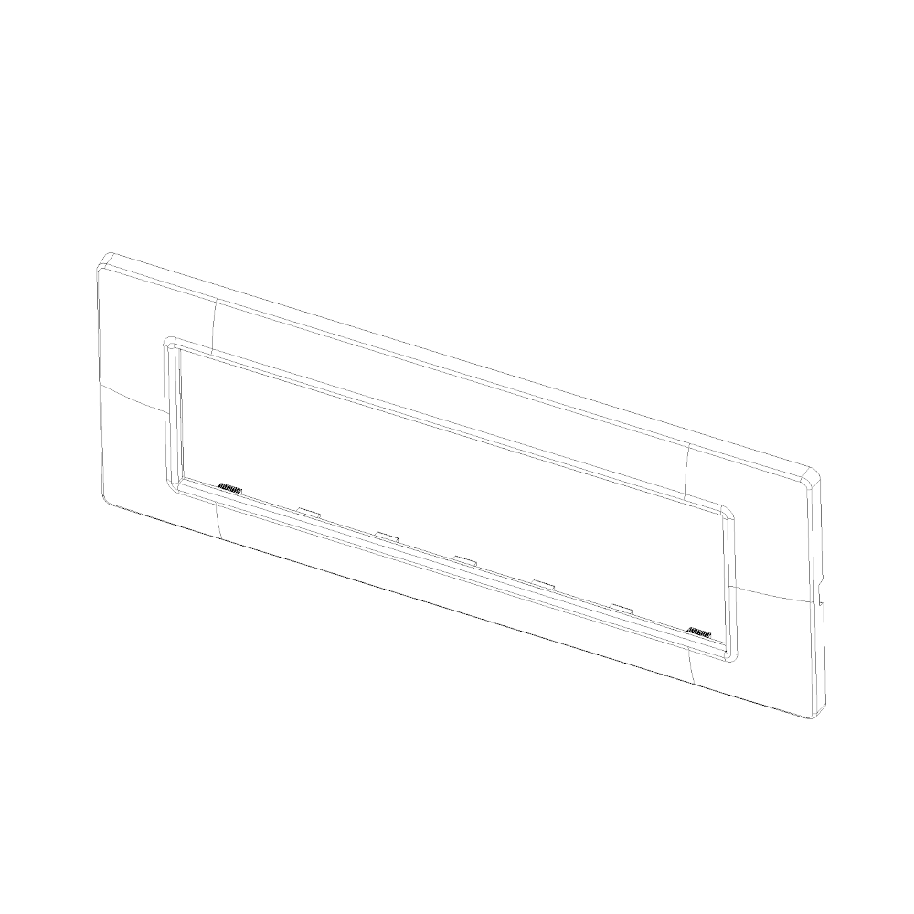 Placca 7M Reflex Plana Vimar 14657.45 Placca 7M Reflex Plana Vimar 14657.45