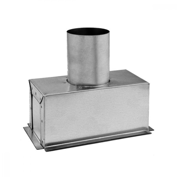 Plenum PBZ1 per bocchetta mandata 300x150 tubo Ø 125 mm