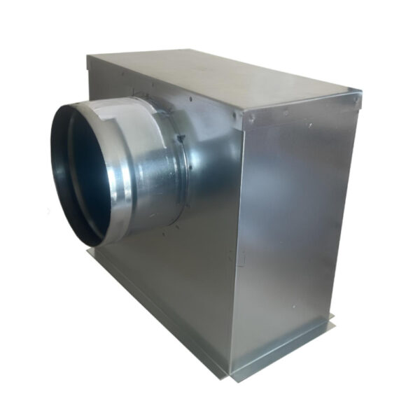 Plenum PBZ2 lat. Mandata Aria 300×150 Tubo Ø150mm Misure