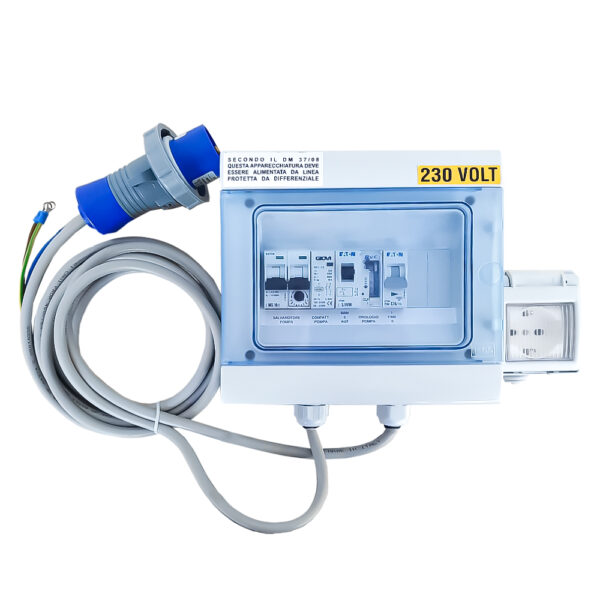 Quadro per pompa piscina CPA 1,00 - 1,50hp