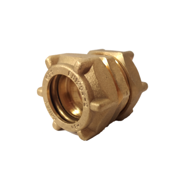 Manicotto doppio a stringere per tubo rame FF 1/2″-Ø14mm