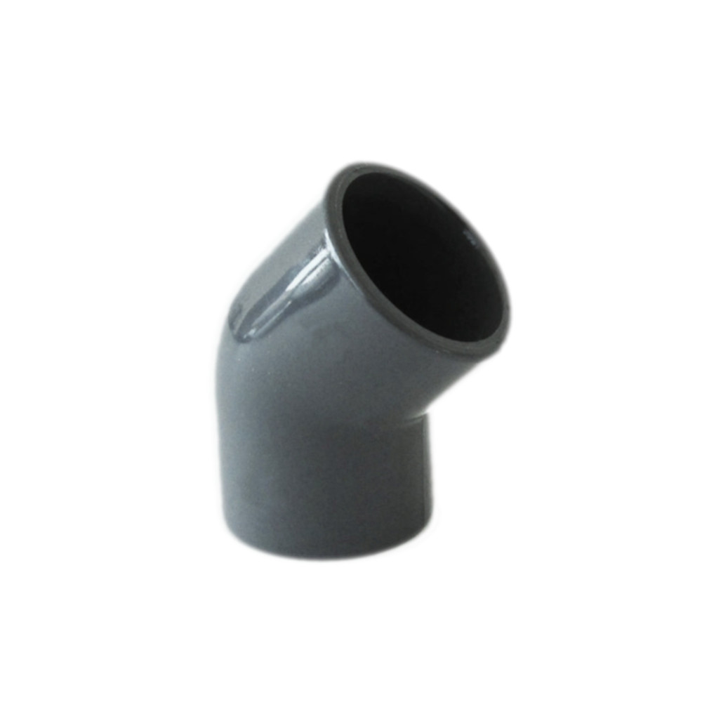 Raccordo in PVC con o-ring per passaggio PVC/PP-PE