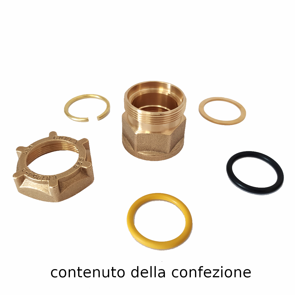 Manicotto A Stringere Per Tubo In Rame FF 3/4″-Ø18mm Manicotto A Stringere Per Tubo In Rame FF 3/4″-Ø18mm - immagine 5