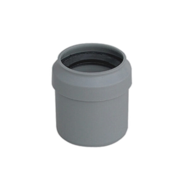 Raccordo Aumento corto Polipropilene grigio ad innesto MF Ø50-40mm