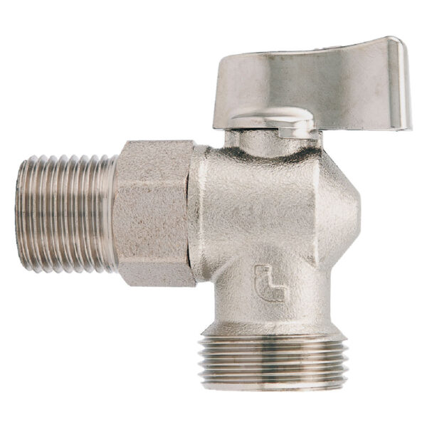 Rubinetto a sfera con attacco lavatrice MM 1-2''