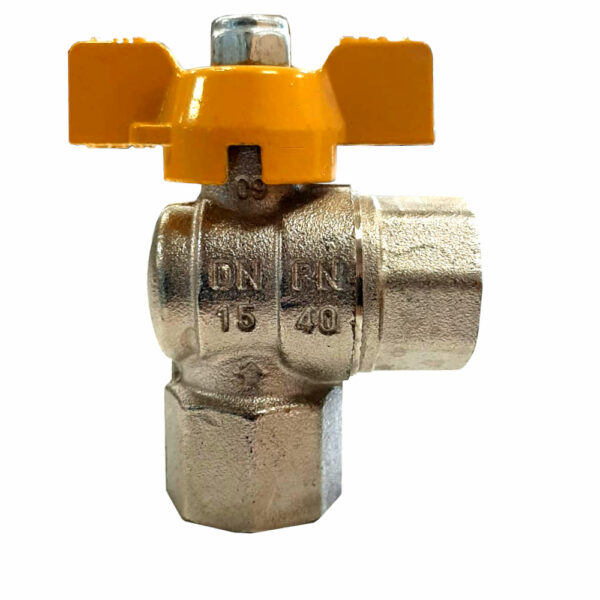 Rubinetto gas FF 1-2'' a squadra