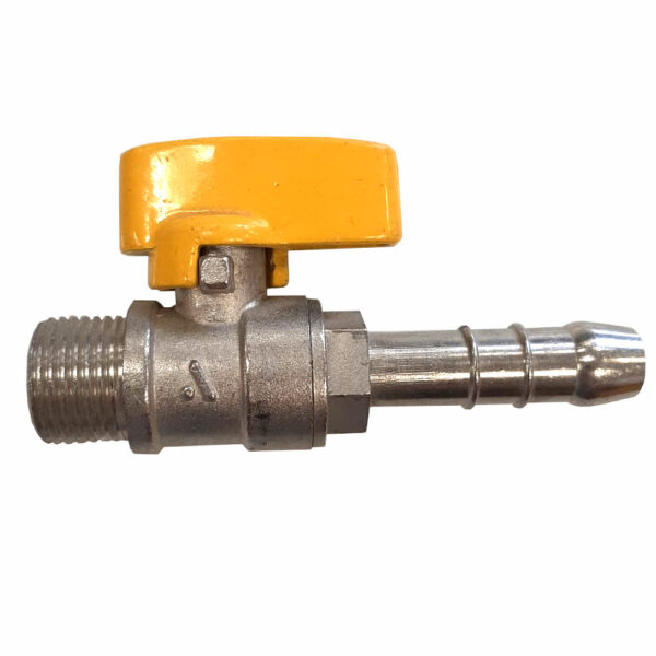 Rubinetto metano portagomma M 1-2'' dritto