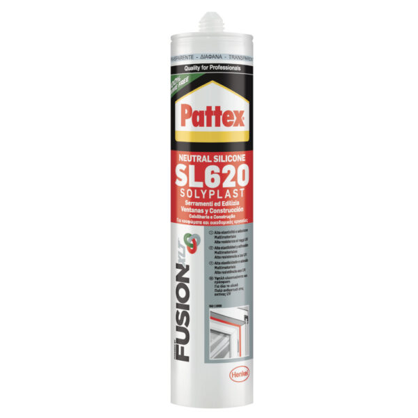 Sigillante Siliconico SL620 Pattex 300ml Trasparente