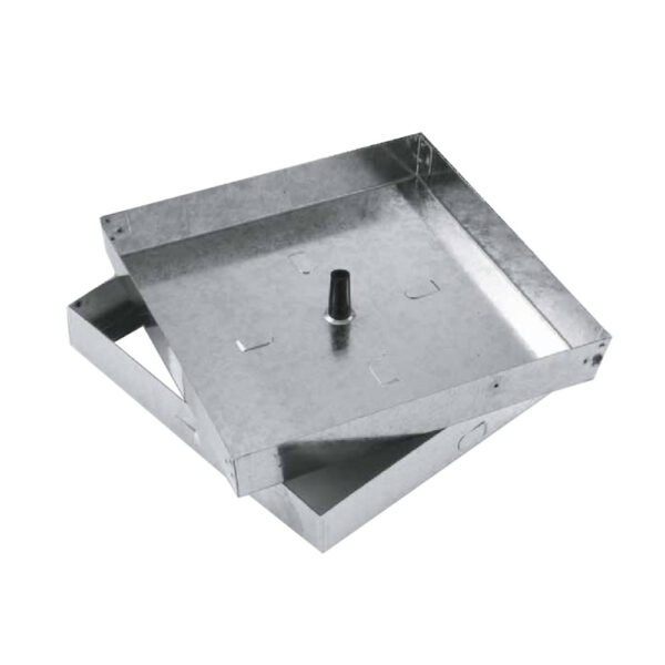 Sigillo zincato leggero 23cm x 23cm