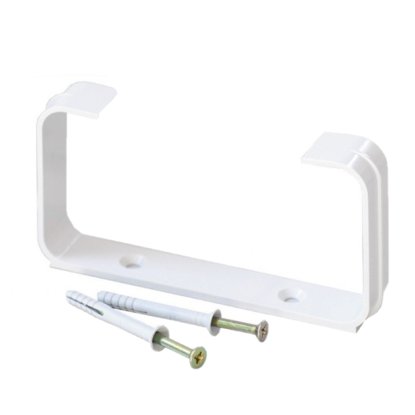 Staffe fermatubo rettangolari 120x60 con viti