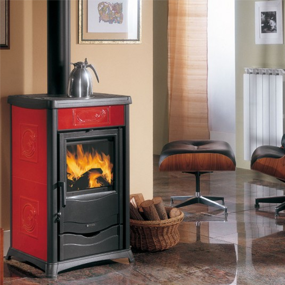 Stufa a legna TERMOROSSELLA PLUS EVO DSA Nordica 12,8 kW - D'Alessandris