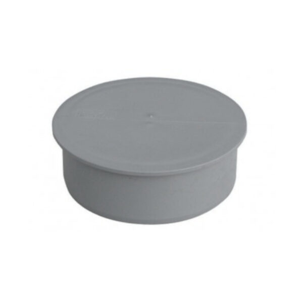 Tappo di chiusura Polipropilene grigio ad innesto M Ø90mm