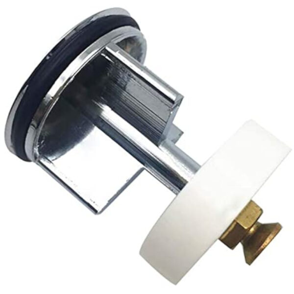 Tappo saltarello in ottone cromato da 1 1-4