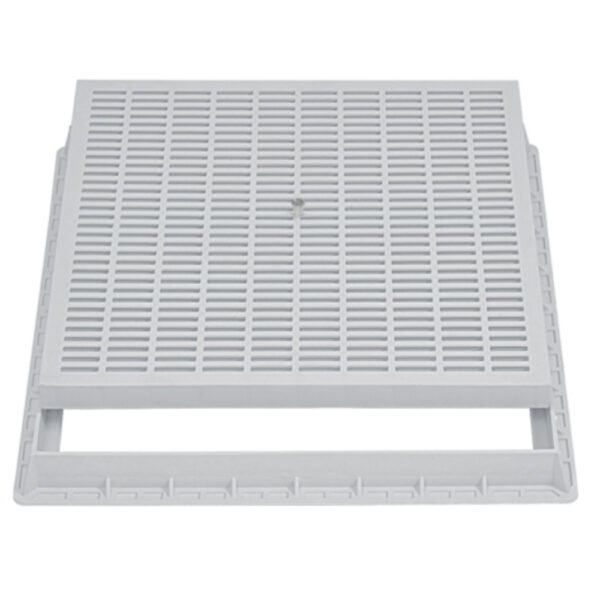 Telaio con griglia in PP + bullone 40cm x 40cm