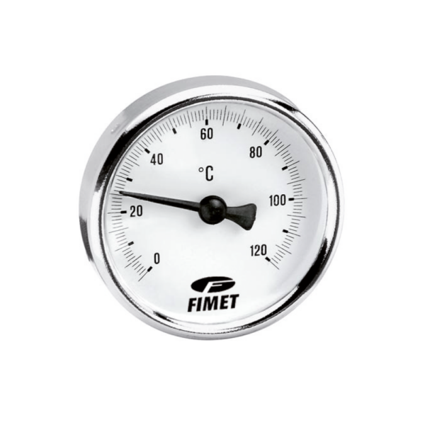Termometro Bimetallico DN 63 0 60°C Attacco Posteriore
