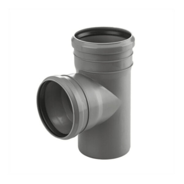 Tes 87° MFF Polipropilene Grigio Ø 90mm