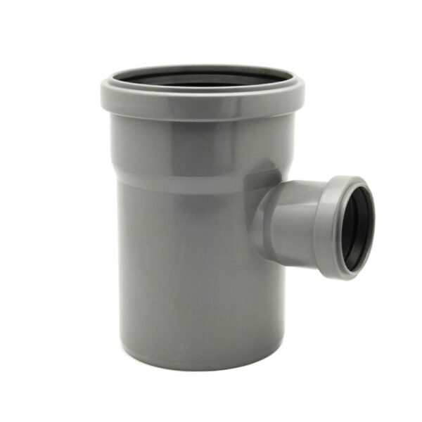 Tes Ridotta 87° MFF Polipropilene Grigio Ø 125-110mm