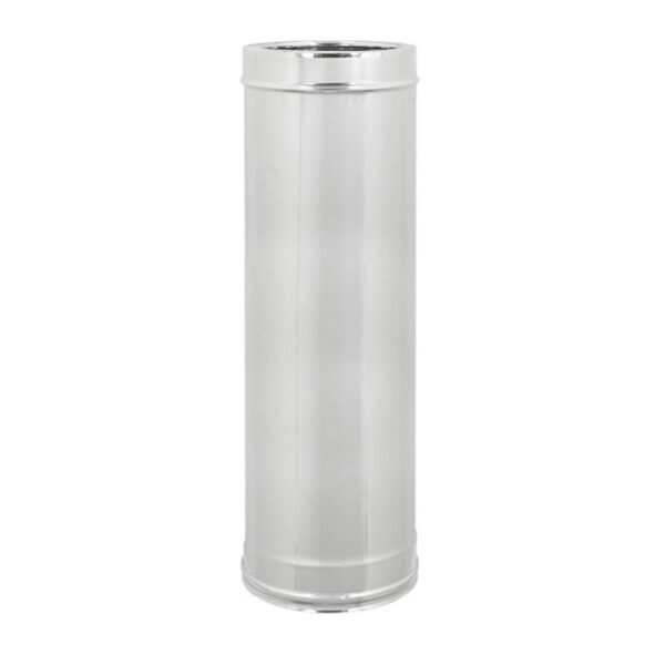 Tubo Doppia Parete Acciaio Inox 1000mm Ø130mm Multiclima