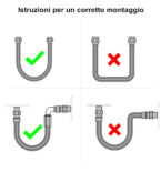 Tubo Flessibile Per Attrezzature Industriali Tubo Flessibile Idraulico 3/8" X 36" Con Raccordi NPTM – SAE 100R17, 3000 PSI, Codice 903-3836 Pressa Idraulica 30t - Foto 3