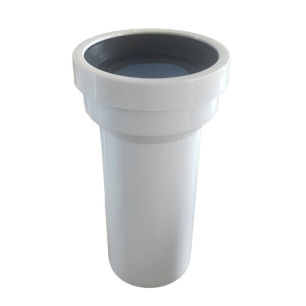 Tubo dritto rigido per scarico WC Ø 100mm da 25cm